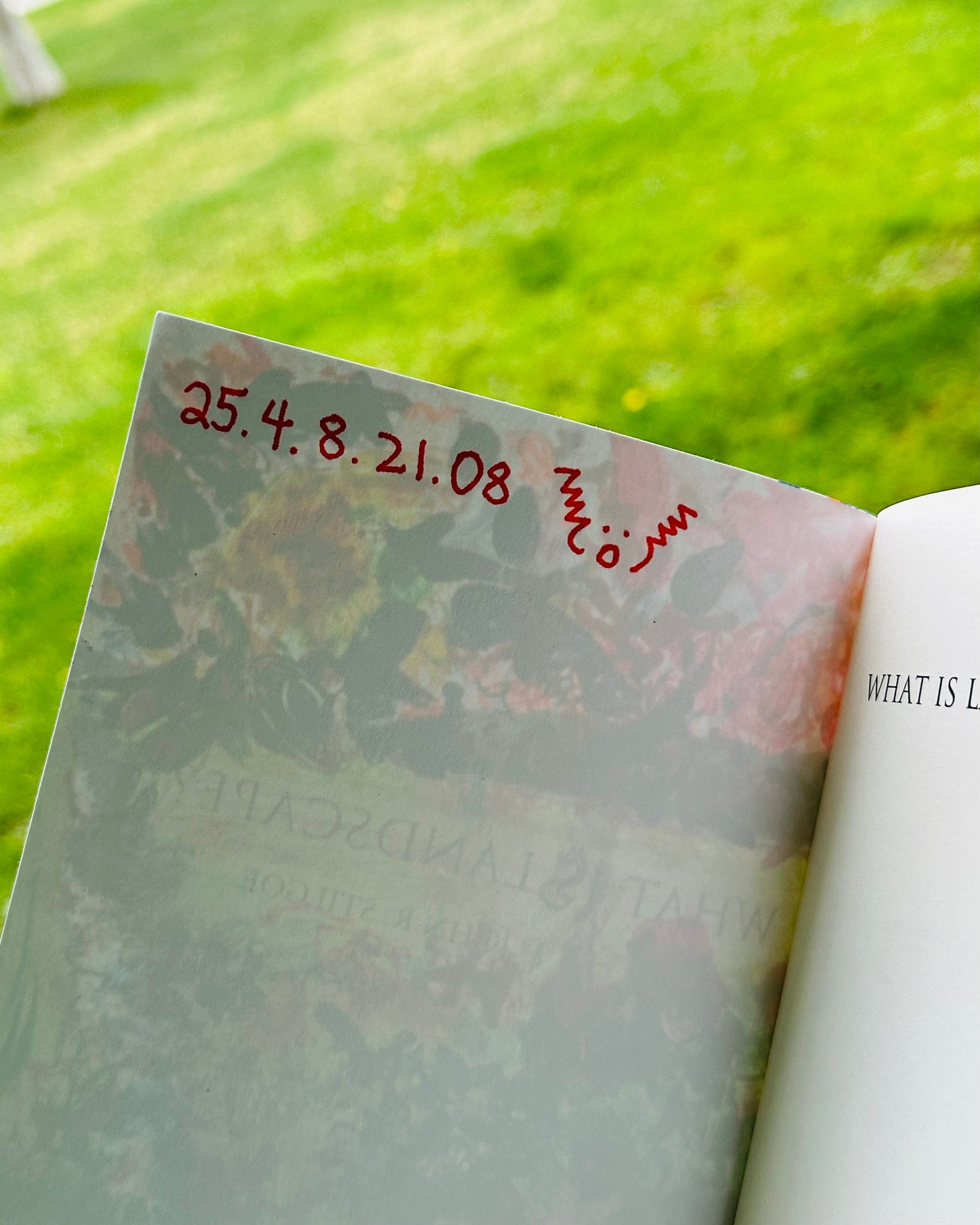 What is Landscape? by John R. Stilgoe