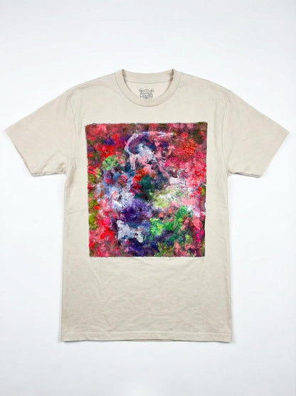 Beige AbEx Tee M